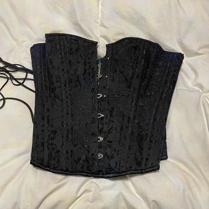 Black corset  great costume or everyday or weekend wear